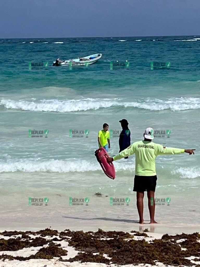 Saldo blanco durante la temporada vacacional de Semana Santa en Tulum