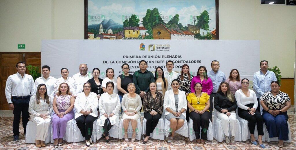 Formalizan acuerdos durante la Comisión Permanente de Contralores de Quintana Roo