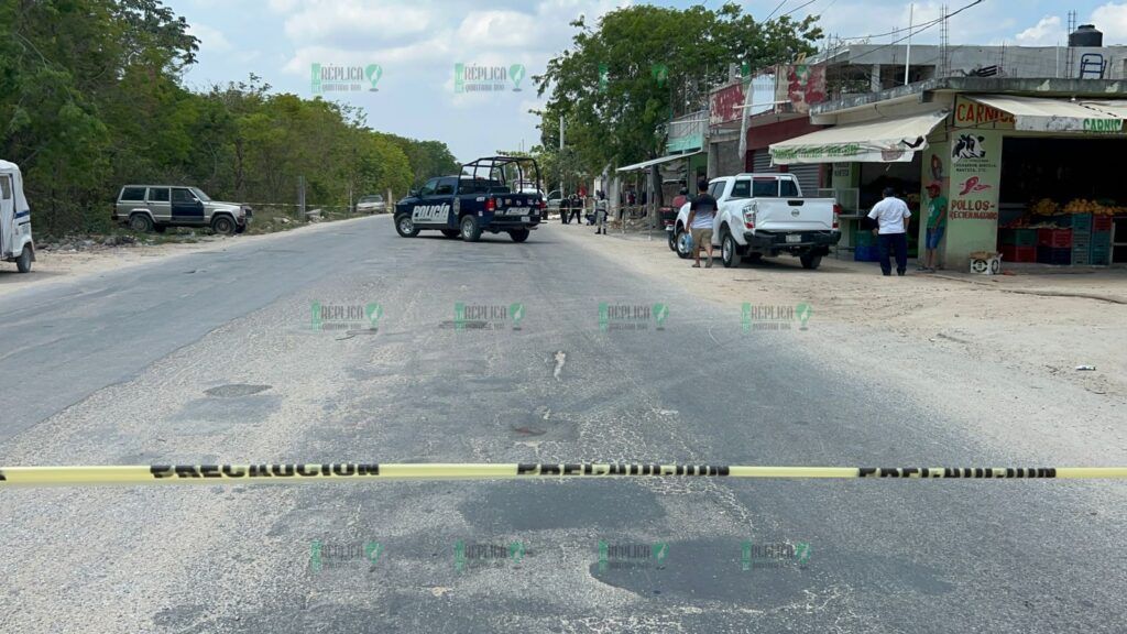 Matan a balazos a un hombre en la colonia In House de Playa del Carmen