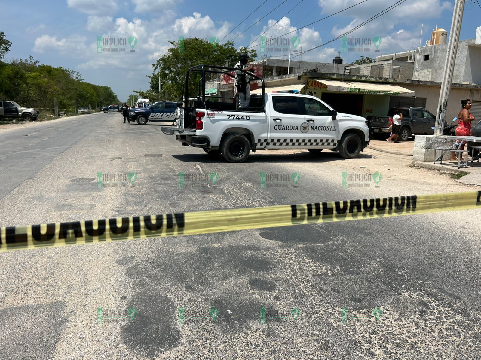 Matan a balazos a un hombre en la colonia In House de Playa del Carmen
