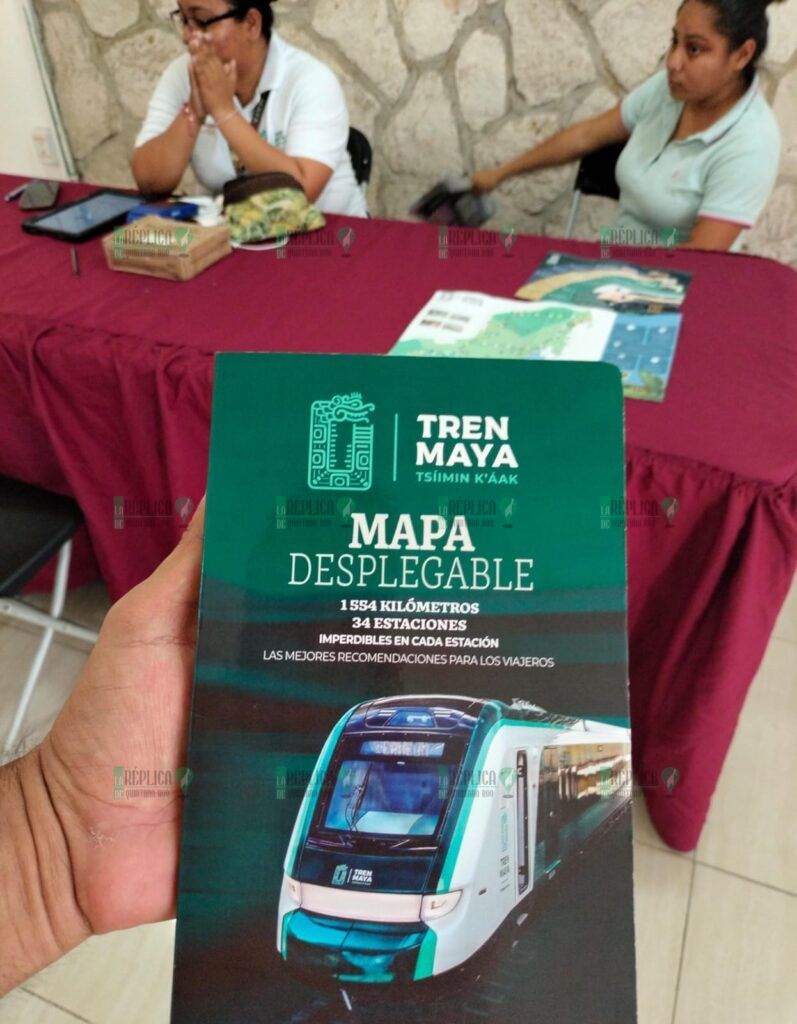 Instalan módulo de venta de boletos del Tren Maya en el Ayuntamiento de Benito Juárez