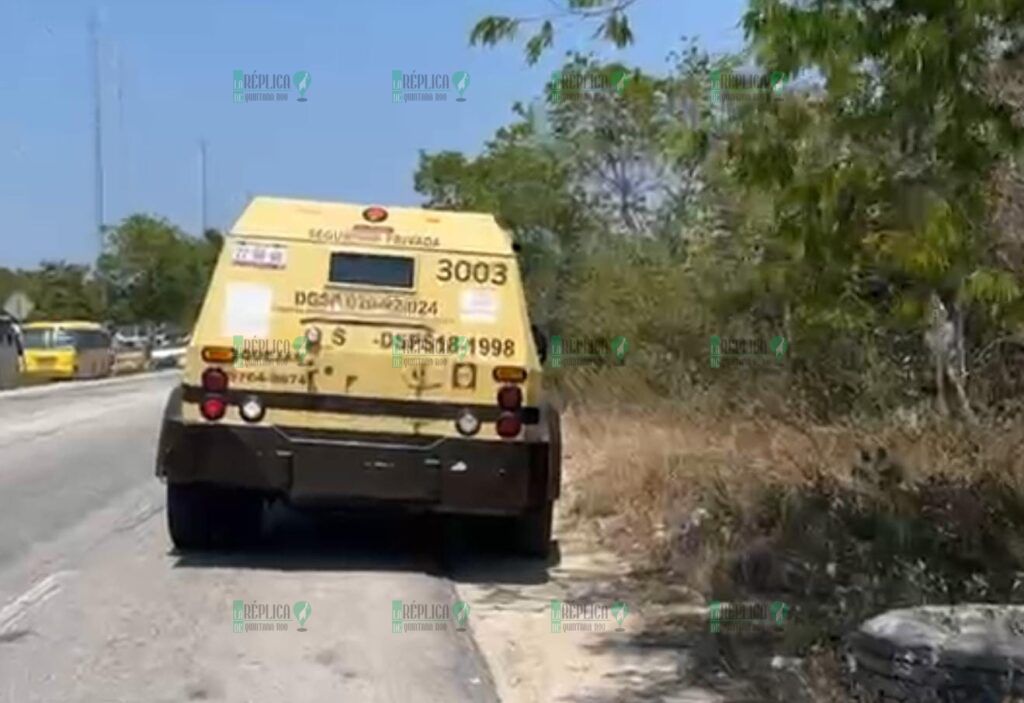 Atropella camioneta de Cometra a vendedor de pozol, en el tramo carretero Felipe Carrillo Puerto-Tulum