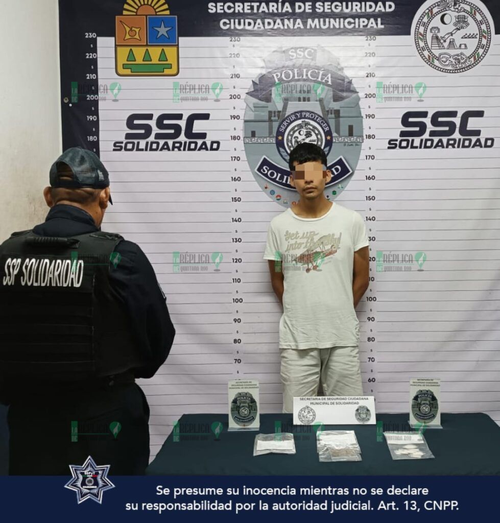 Lo sorprenden fumando marihuana en Villas del Sol