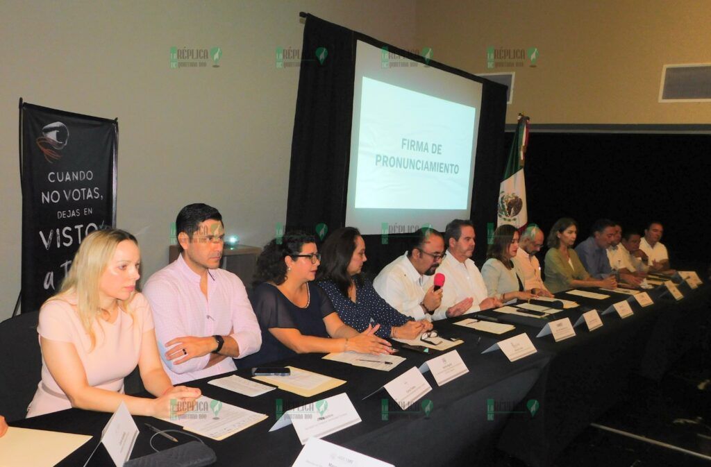 Cámaras Empresariales, Organismos y Asociaciones se suman para impulsar la Participación Ciudadana en Quintana Roo