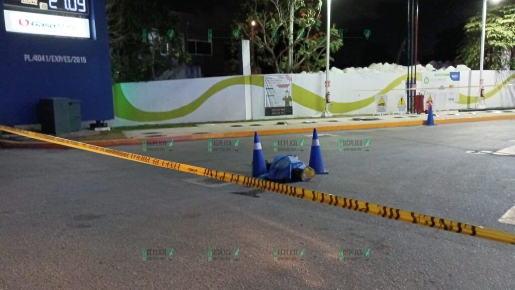 Asesinan a un hombre con un arma blanca en la avenida José López Portillo de Cancún