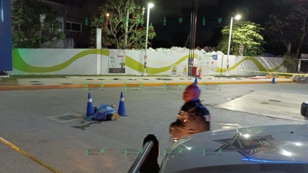 Asesinan a un hombre con un arma blanca en la avenida José López Portillo de Cancún