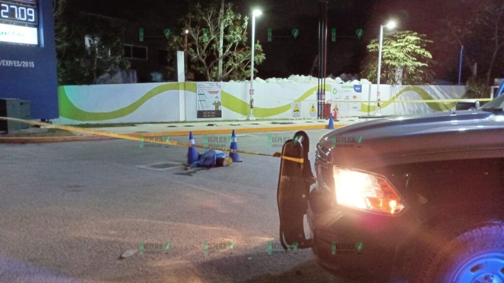 Asesinan a un hombre con un arma blanca en la avenida José López Portillo de Cancún