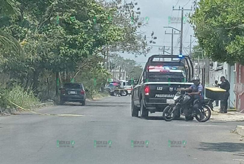 Ejecutan a un hombre en motocicleta, en las inmediaciones de una base militar en Chetumal