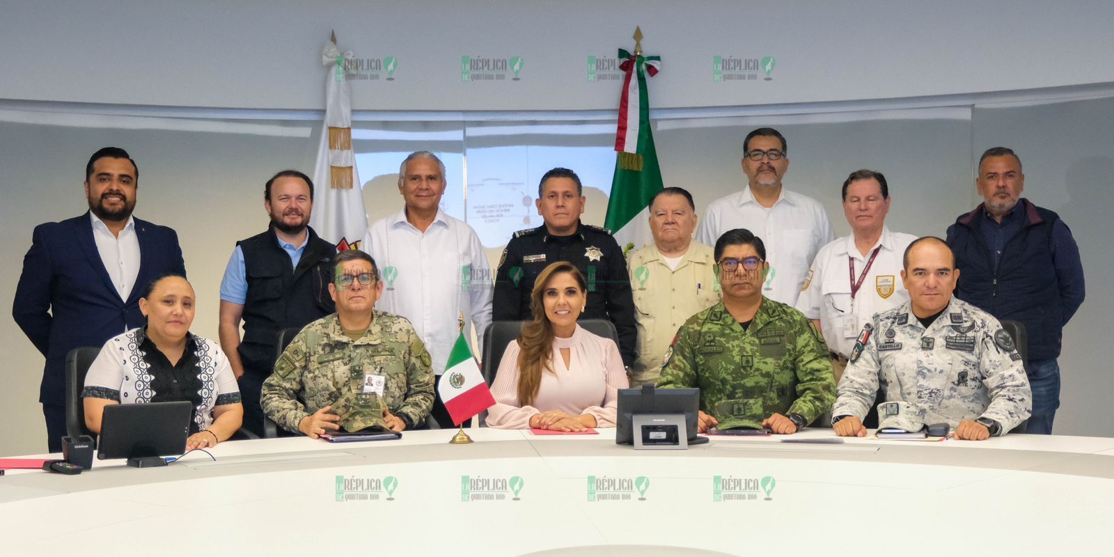 Sostienen autoridades reunión sobre seguridad