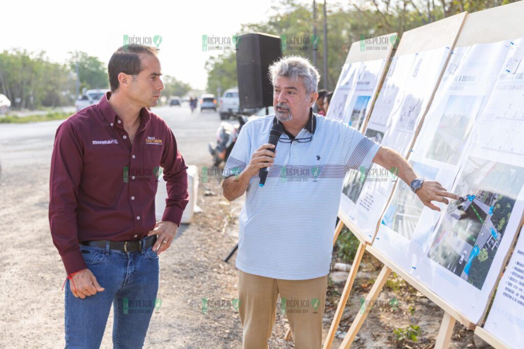 Diego Castañón propone movilidad segura y sostenible para Tulum