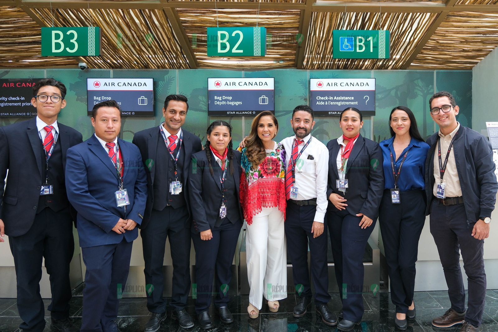 Nuevo aeropuerto de Tulum recibe vuelo inaugural de Air Canadá entre Tulum y Toronto