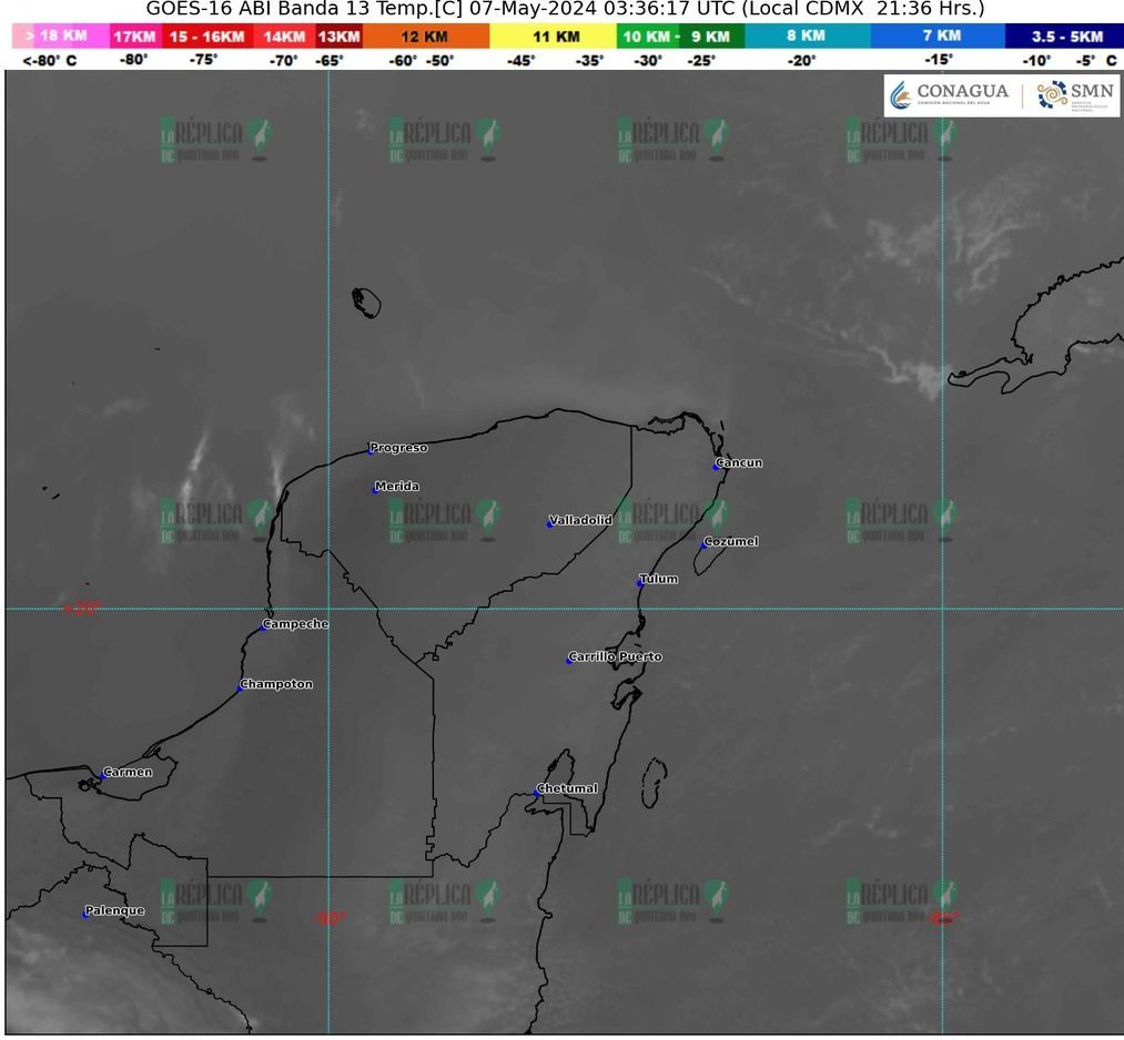 Avisa SMN ambiente extremadamente caluroso para Quintana Roo