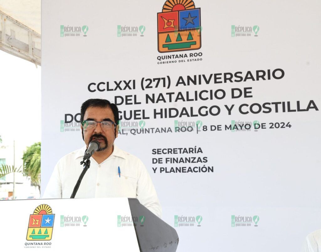 Se conmemoró en Chetumal el 271 aniversario del natalicio de don Miguel Hidalgo y Costilla