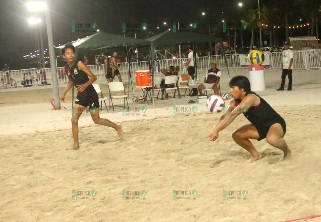 Con triunfo se despide el equipo de Quintana Roo de voleibol de playa de los Nacionales CONADE 2024