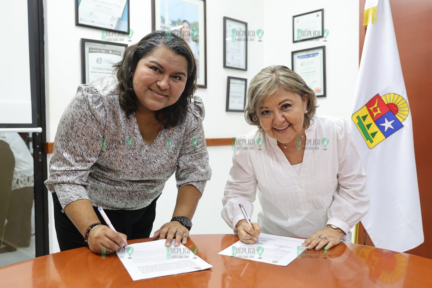 Firman SECOES y la UIF-SATQ, Convenio para fortalecer combate a la corrupción