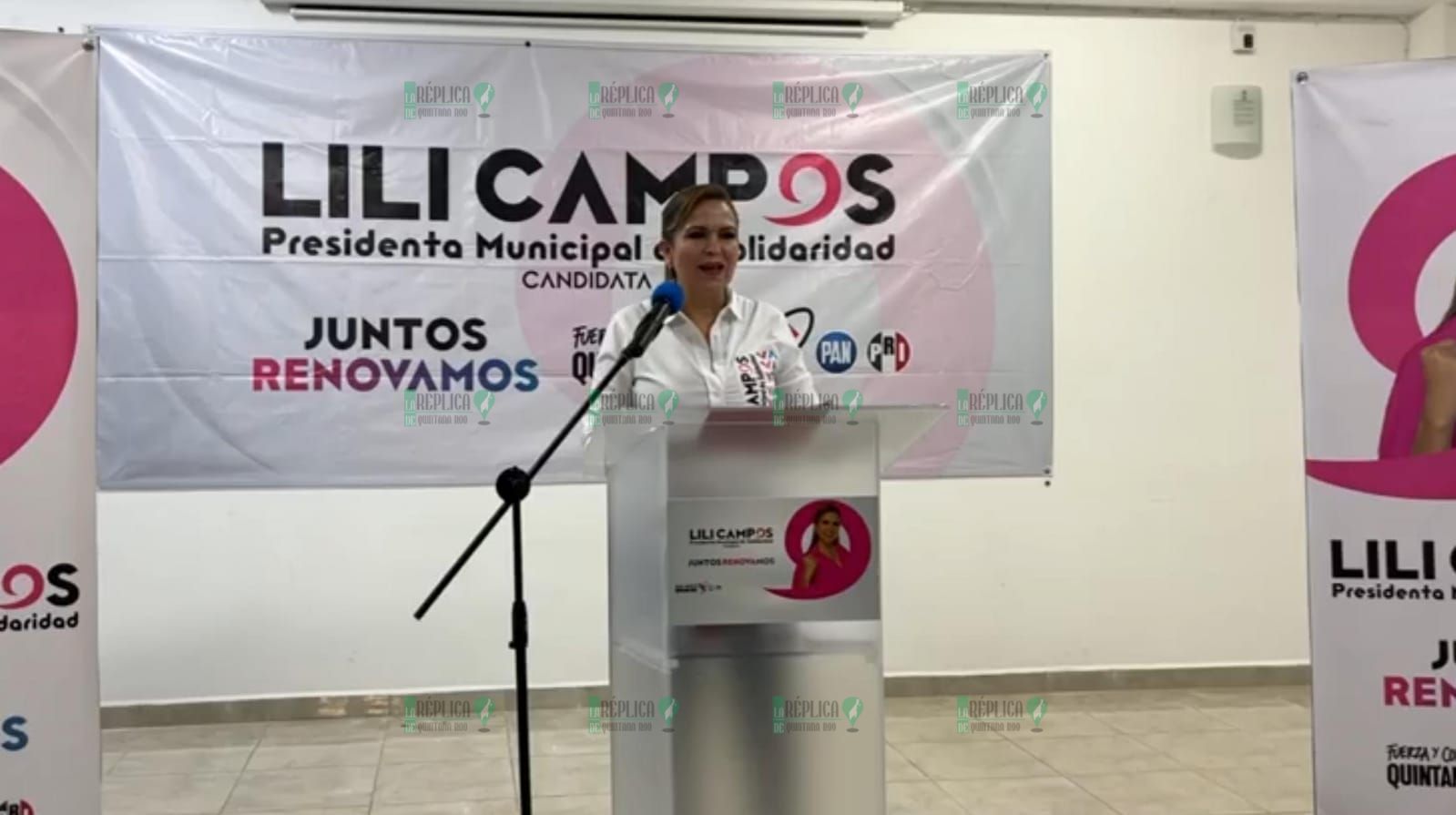 Acusa Lili Campos al Ieqroo de prestarse a intereses de Morena para frenar su campaña