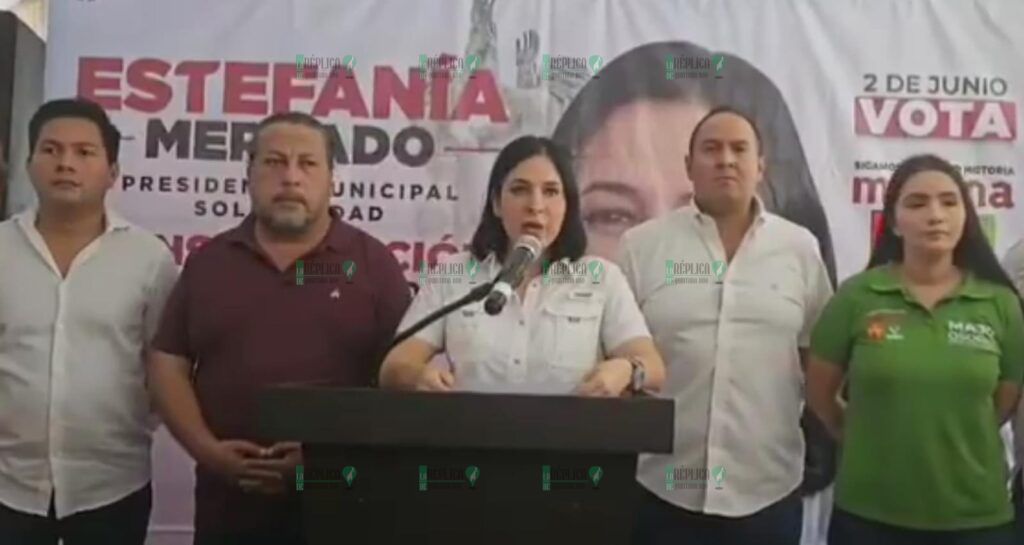 Culpa Estefanía Mercado al PRI-PAN por asesinato de miembro de equipo de su campaña