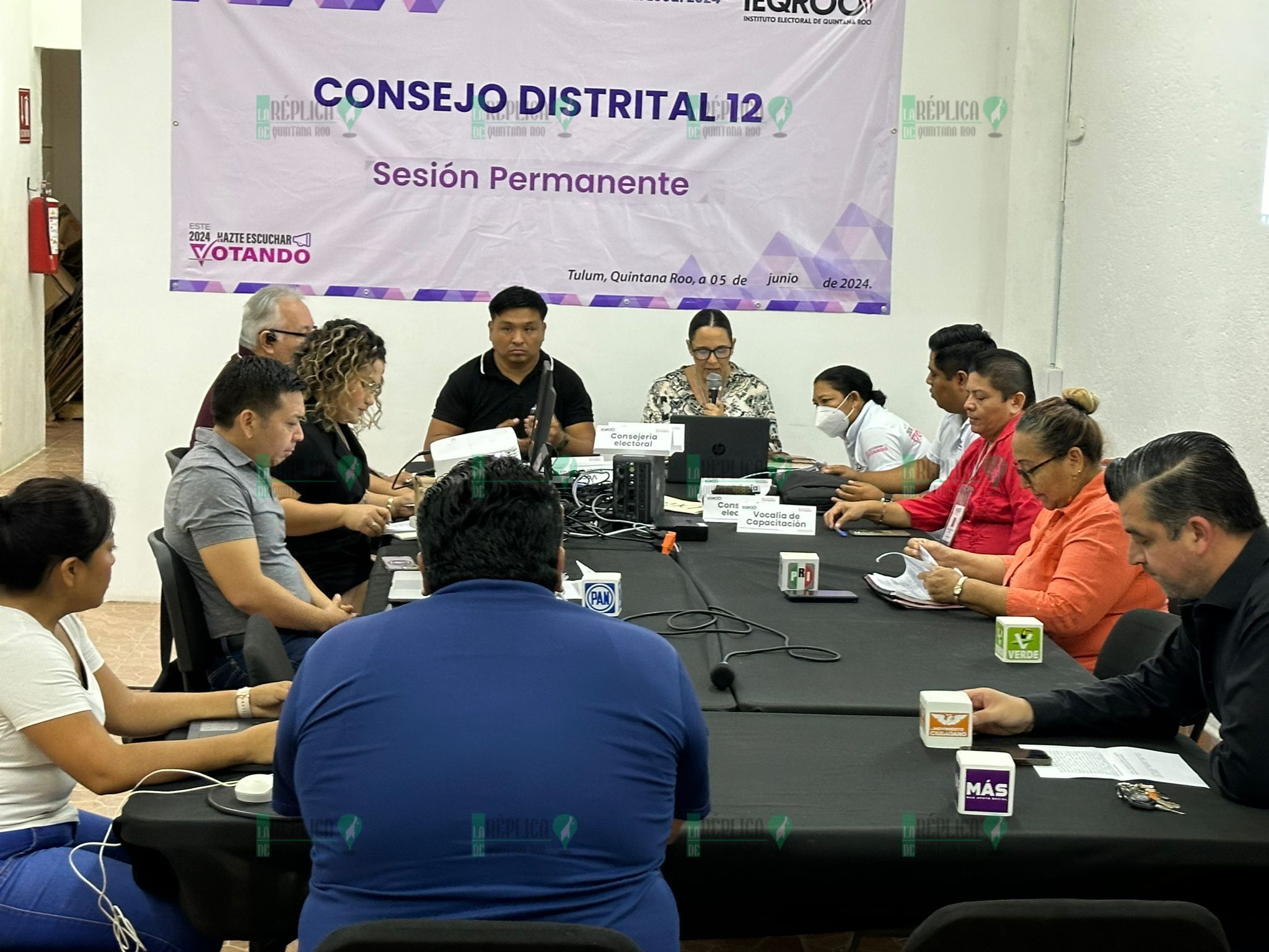 Llama representante MC 'corrupto' a presidente del Consejo Distrital 12 de Quintana Roo