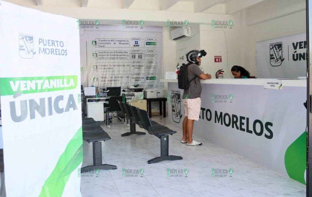 Aumenta la apertura y regularización de negocios en Puerto Morelos