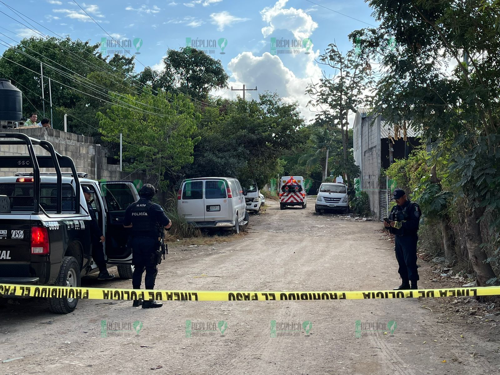 Ejecutan a un hombre en la colonia El Pedregal de Cancún