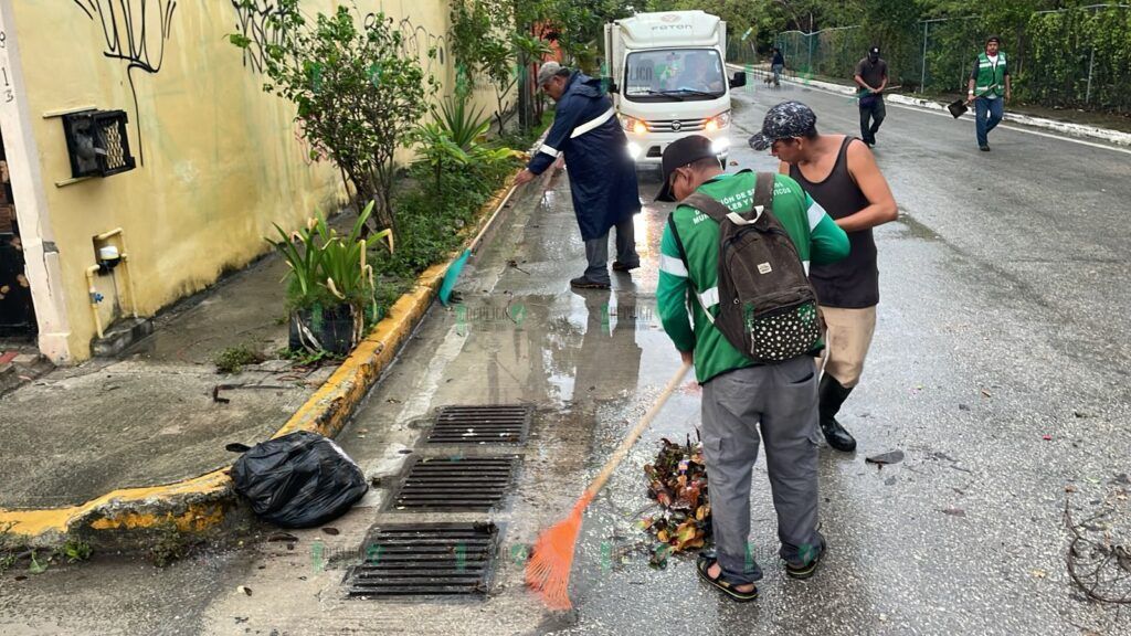 Gobierno de Puerto Morelos no baja la guardia ante las intensas lluvias