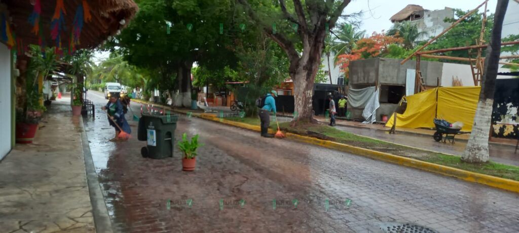 Gobierno de Puerto Morelos no baja la guardia ante las intensas lluvias