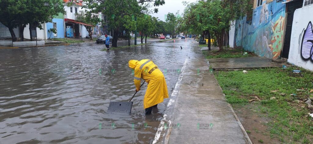 Reacción inmediata del gobierno municipal ante lluvias intensas