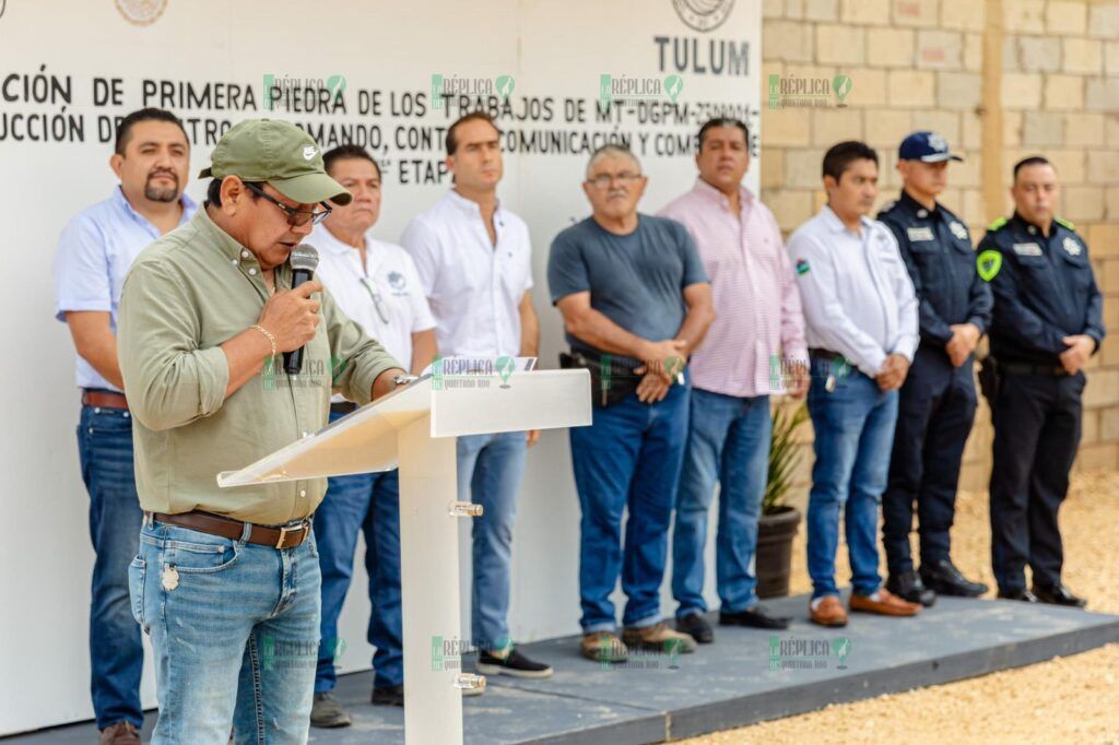 Diego Castañón pone en marcha la primera etapa del nuevo Centro de Comando, Control, Comunicación y Cómputo de Tulum