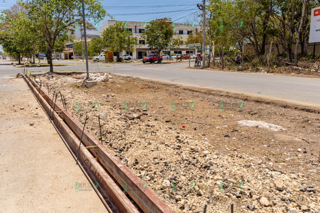 Diego Castañón supervisa tres obras para la avenida La Selva de Tulum
