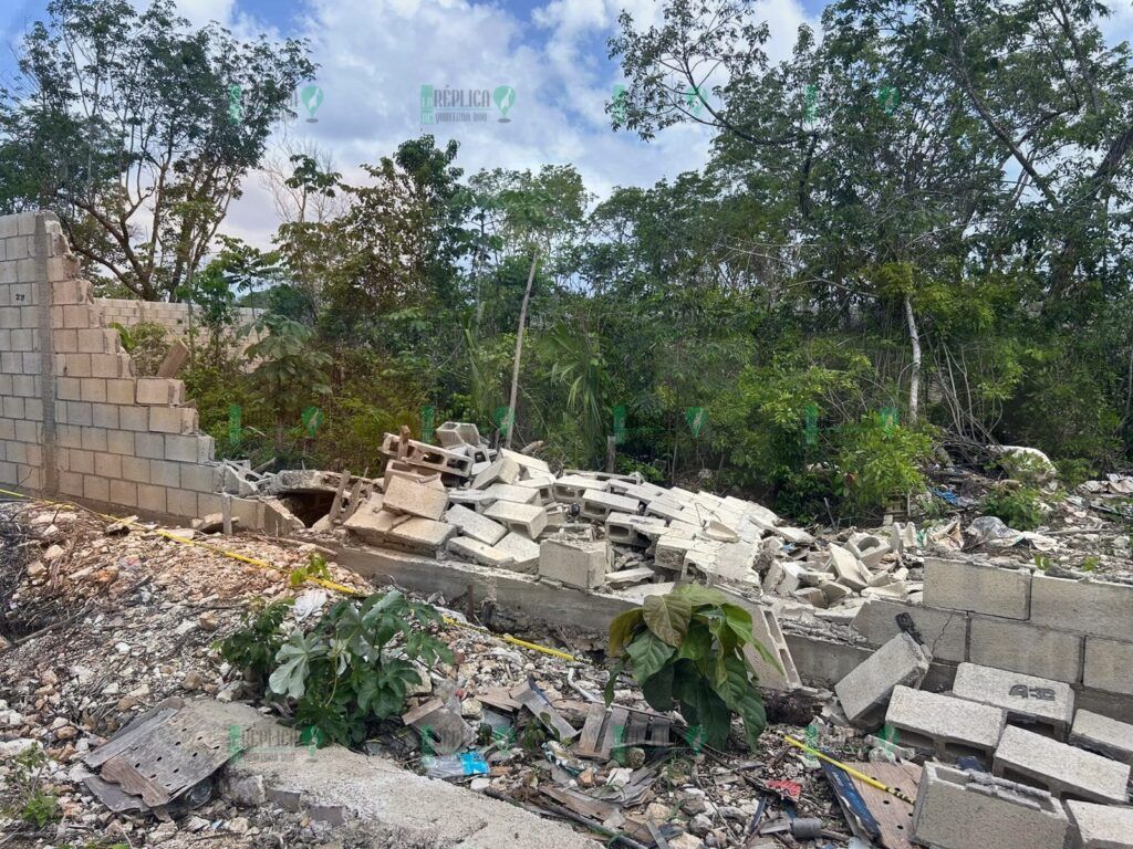 Frustran desalojo en la colonia irregular 'Las Torres' de Playa del Carmen