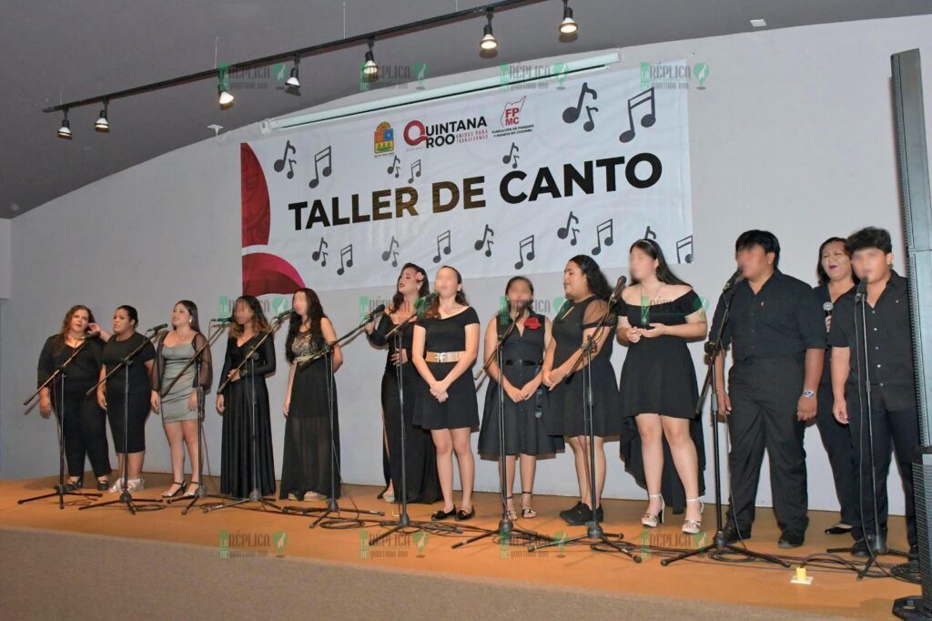 La Fundación de Parques y Museos realiza exitoso concierto con las y los alumnos del Taller de Canto