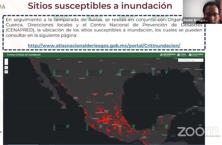 Pronostica Conagua hasta 200 mm de lluvia para Quintana Roo