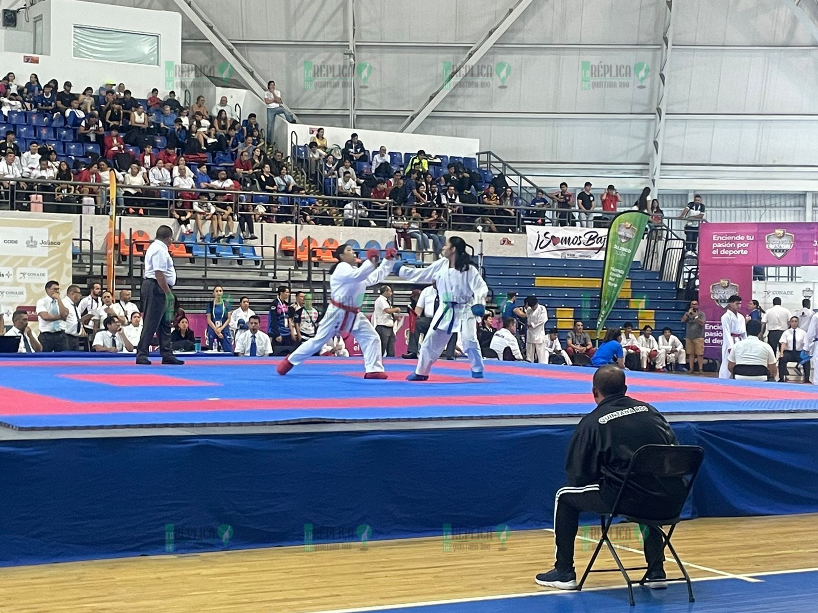 Karatecas quintanarroenses entran en acción en los Nacionales CONADE 2024