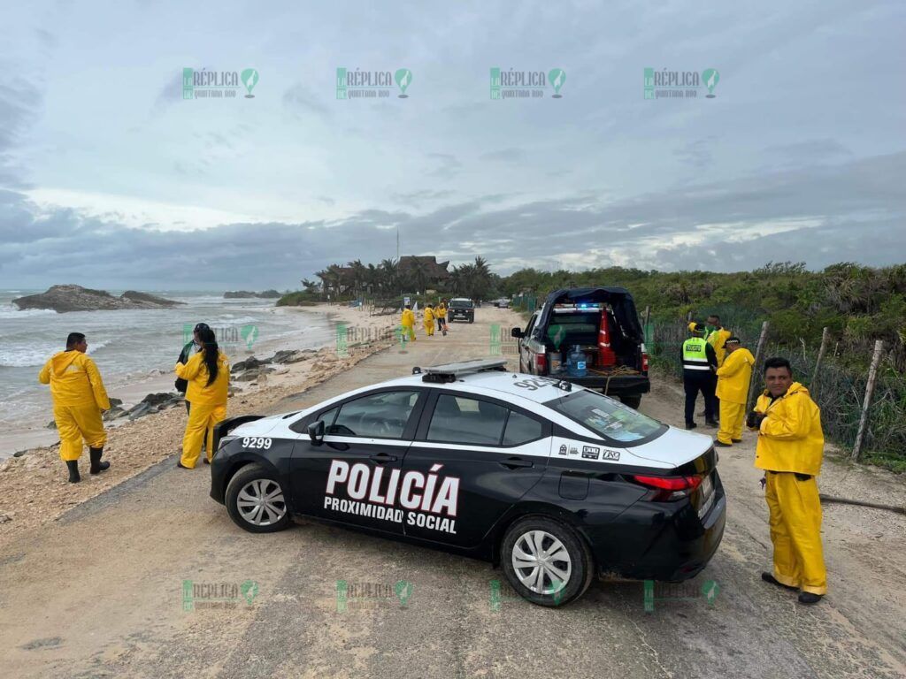 Tulum, con afectaciones menores, luego de impacto del huracán 'Beryl'