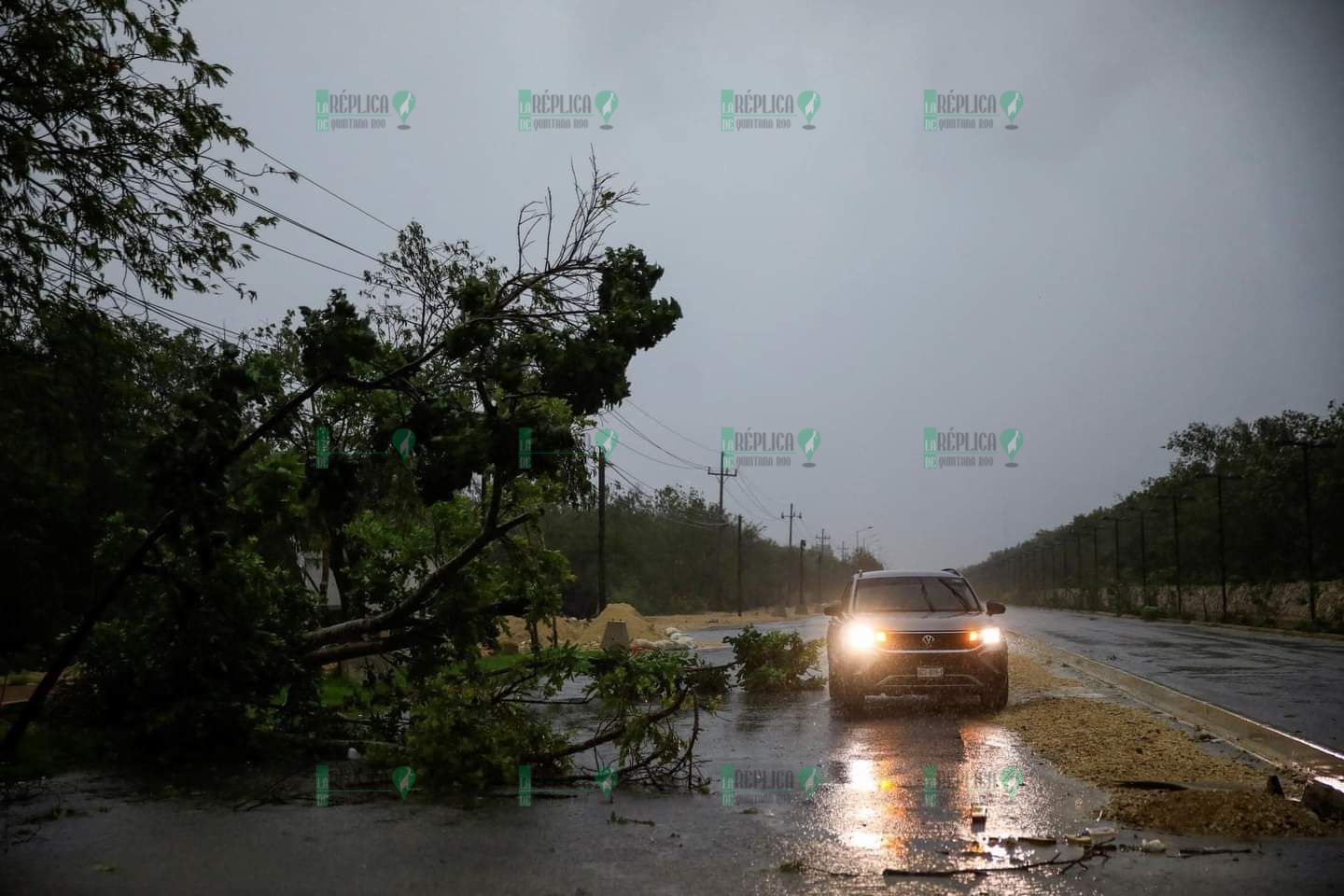 Tulum, con afectaciones menores, luego de impacto del huracán 'Beryl'