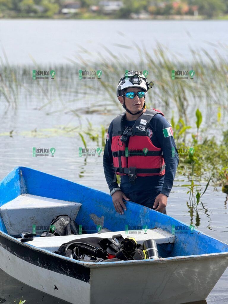 Encuentran cadáver de hombre desaparecido en laguna de Cobá