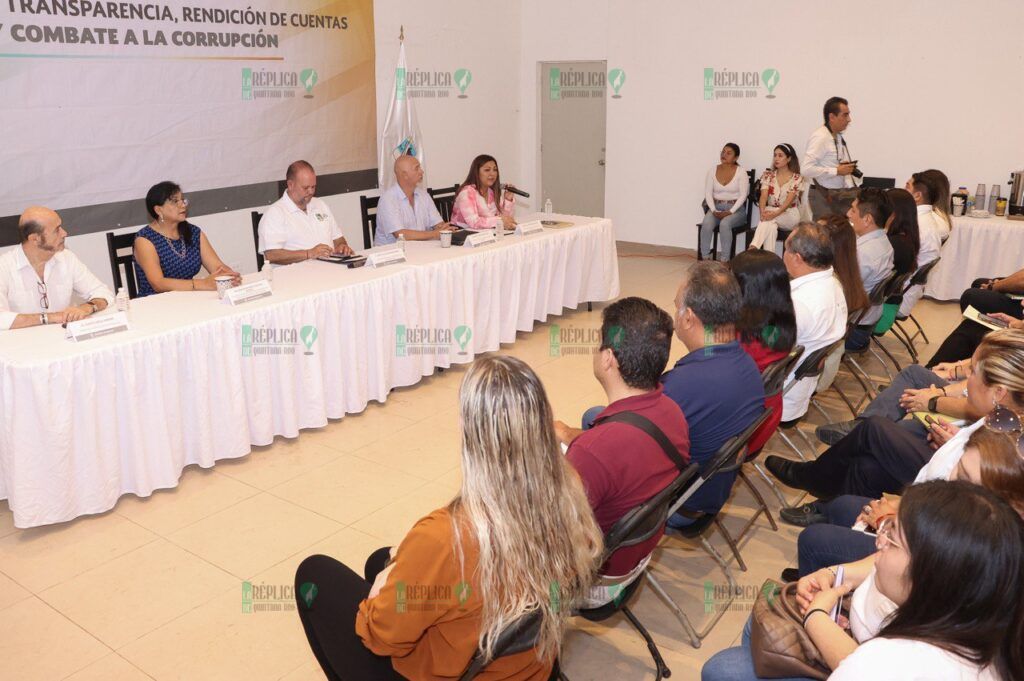 Imparten el curso “Anticorrupción y conductas penales cometidas por servidores públicos”, dirigido a funcionarios de Puerto Morelos