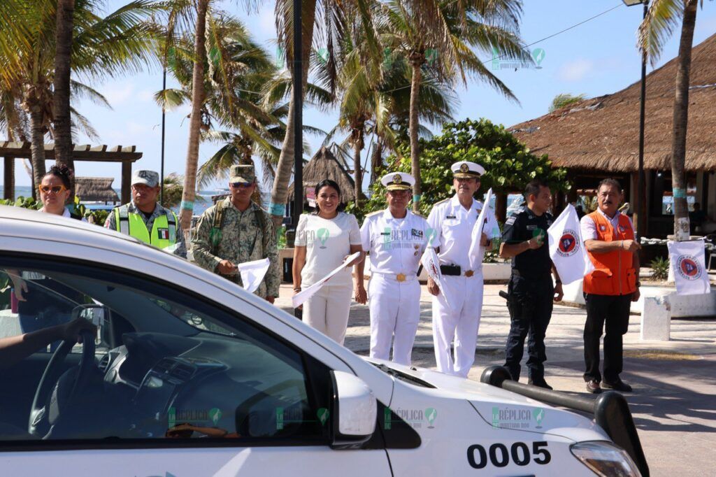 Blanca Merari pone en marcha el Operativo Vacacional de Verano, Temporada 2024, en Puerto Morelos