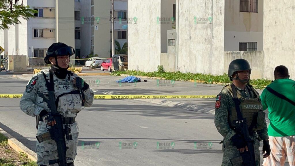 Ejecutan a un hombre en el fraccionamiento Paseos Nikté de Cancún