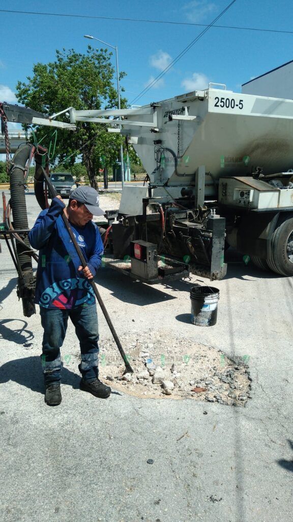 Reportes de baches son atendidos por gobierno municipal