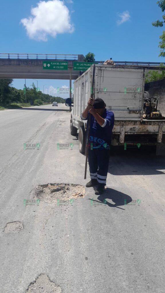 Reportes de baches son atendidos por gobierno municipal