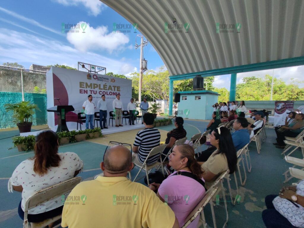 STyPS acerca el programa “Empléate en tu Colonia” a las y los ciudadanos de la capital 
