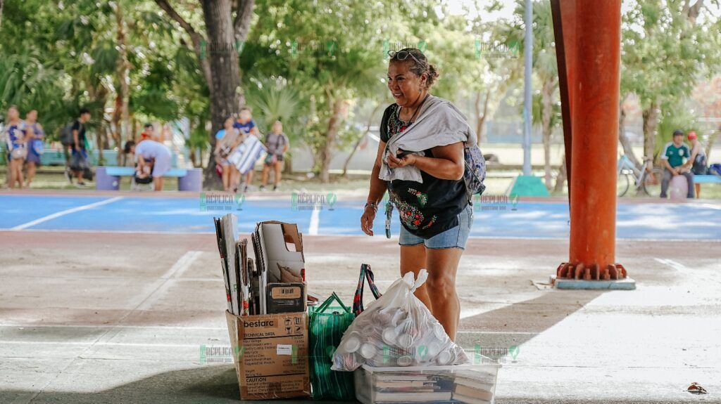 Continúa en Cancún el programa “Recicla por tu Futuro” impulsado por SEMA