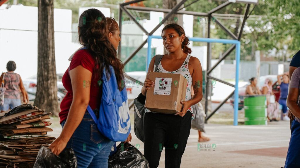 Continúa en Cancún el programa “Recicla por tu Futuro” impulsado por SEMA