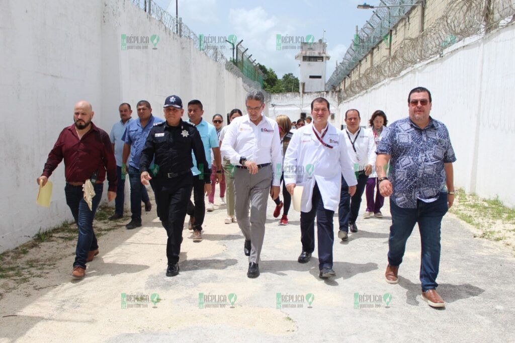 Se implementan las caravanas médicas móviles “Salud para Todos”, en el Centro de Reinserción Social (CERESO) de Cancún