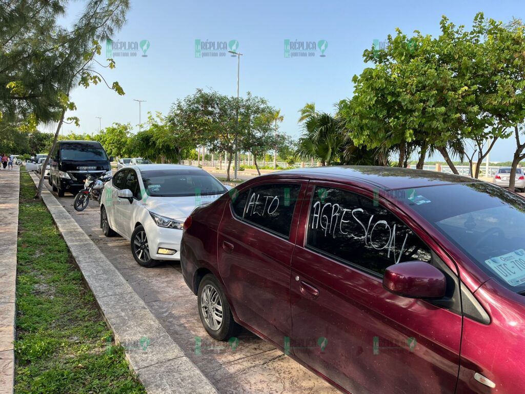 Acuerdan conductores de Uber cita con comandante de la Guardia Nacional, tras bloqueo en Cancún