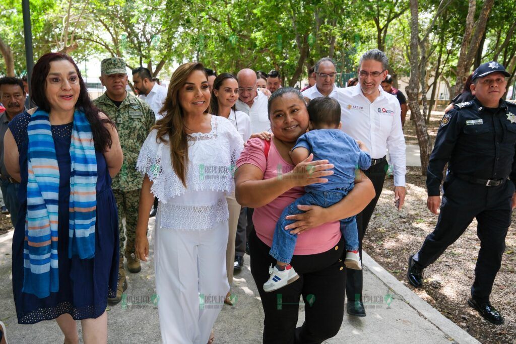 Inaugura Mara Lezama Feria de Paz y Desarme Voluntario en Villas Otoch Paraíso para la Construcción de Paz en Quintana Roo