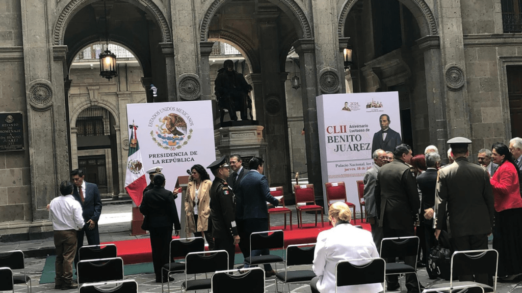 aniversario luctuoso de Benito Juárez