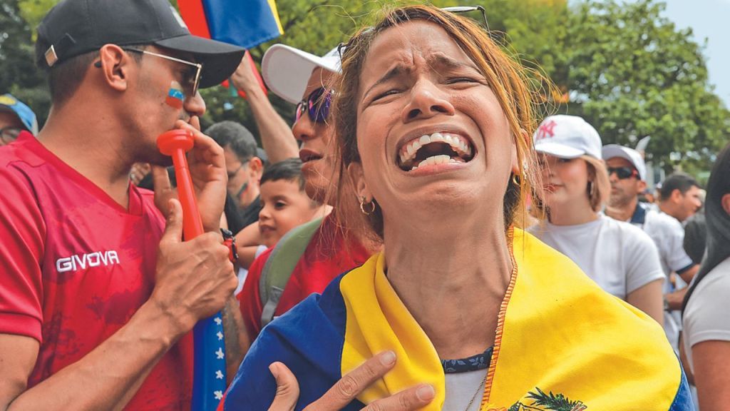 CAMBIO. La mayoría de los manifestantes confían en que Maduro aceptará los resultados.