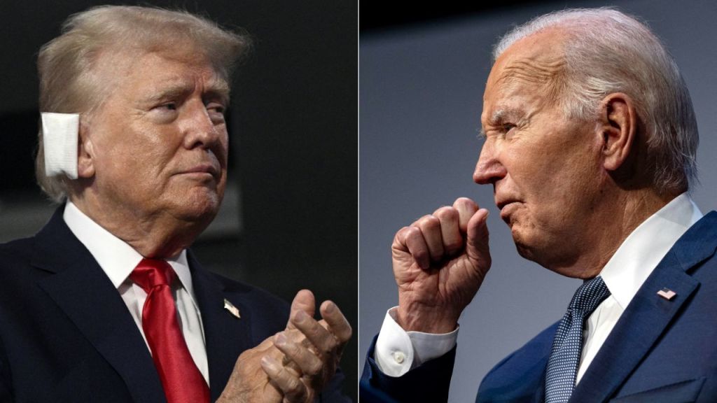 Cambio. La salida de Biden de la carrera ofrece al Partido Republicano una ventaja.